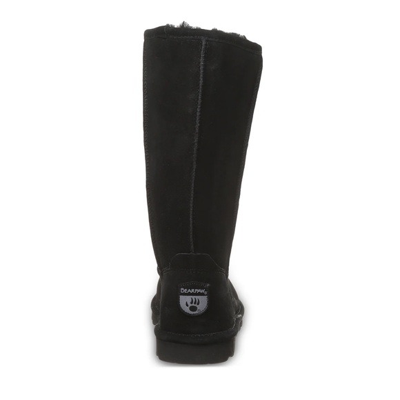 BEARPAW Elle Tall Black Boots - Picture 4 of 6